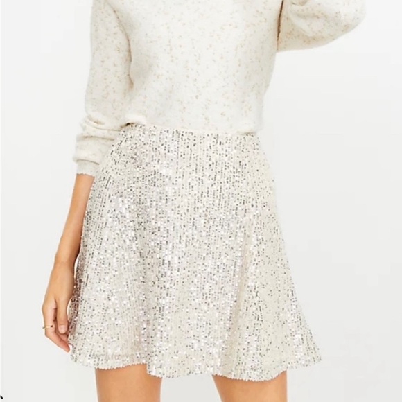 NWT LOFT sequence skirt - Picture 1 of 5